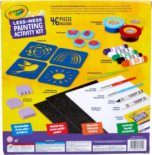 Miniatura 7 de Crayola Kit de actividad de pintura con menos desorden
