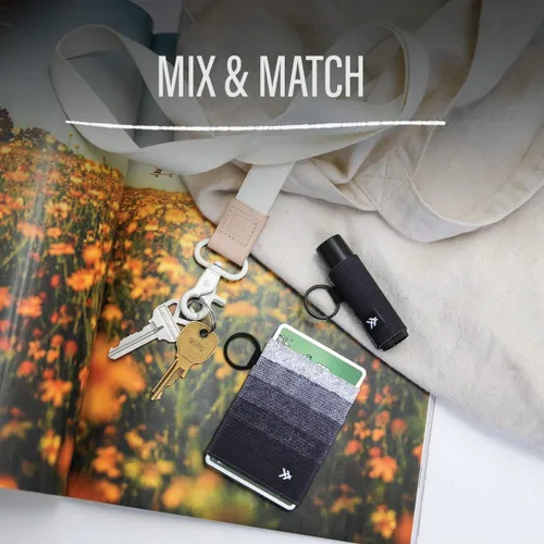 Miniatura 6 de Thread Wallets - Cartera minimalista delgada con bolsillo frontal para tarjetas de crédito