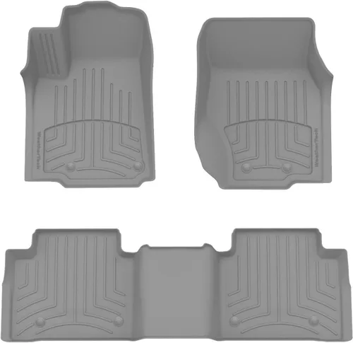 Miniatura 10 de Weathertech FloorLiner HP Alfombrillas de suelo personalizadas para Jeep Grand Cherokee 4xe - 1ª y 2ª fila (4416961-4417822IM), negro