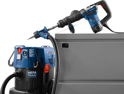 Miniatura 8 de BOSCH DH507 Martillo de demolición SDS-Max de velocidad variable de 12 libras, 10 amperios, azul