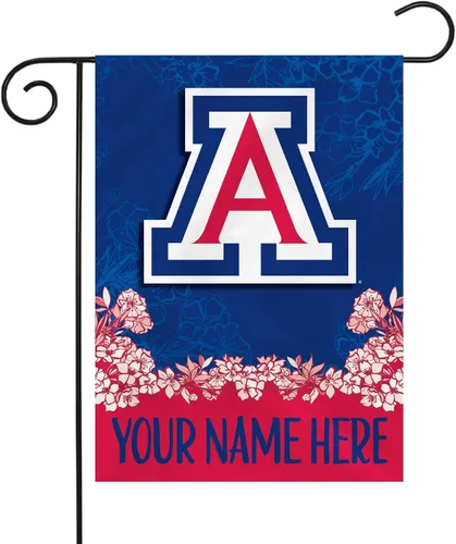 Miniatura 122 de Rico Industries Bandera de jardín personalizada estándar/primaria de la NCAA Louisiana Tech Bulldogs - 01