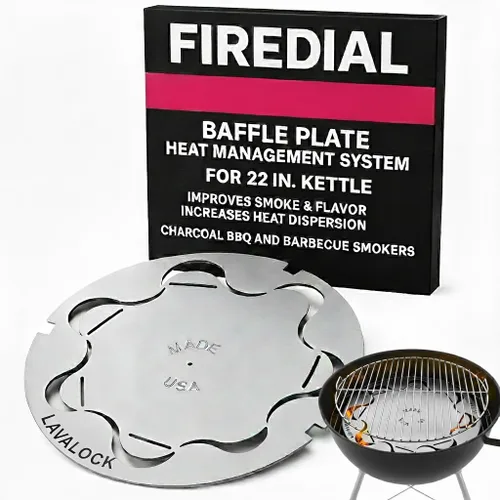 Miniatura 15 de FireDial - Sistema de gestión de calor para barbacoa de carbón y ahumadores de barbacoa, UDS, WSM, hervidor de agua (para 22 pulgadas WSM)