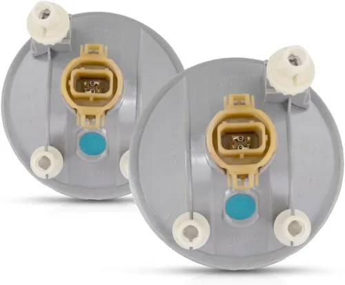 Miniatura 2 de KarParts360: Para 2015 2016 2017 2018 GMC Sierra 3500 HD conjunto de luz antiniebla par lado conductor y pasajero con bombillas sustituye GM2590104