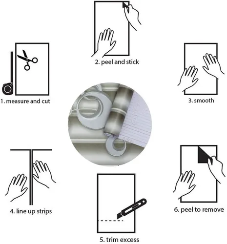 Miniatura 7 de Papel pintado 3D para pared, hojas tropicales, despegar y pegar, empalme gris, dorado, azul, hoja extraíble, papel auto-adhesivo para pared