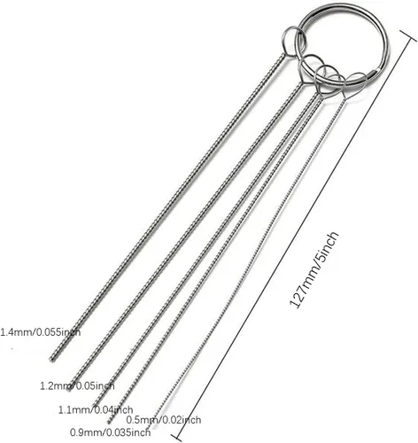Miniatura 4 de Kit de limpieza de pistola pulverizadora, juego de cepillos de limpieza de pistola de pulverización, kit de limpieza de aerógrafo para limpiar