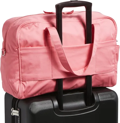 Miniatura 4 de Vera Bradley Bolsa de viaje Weekender de algodón para mujer