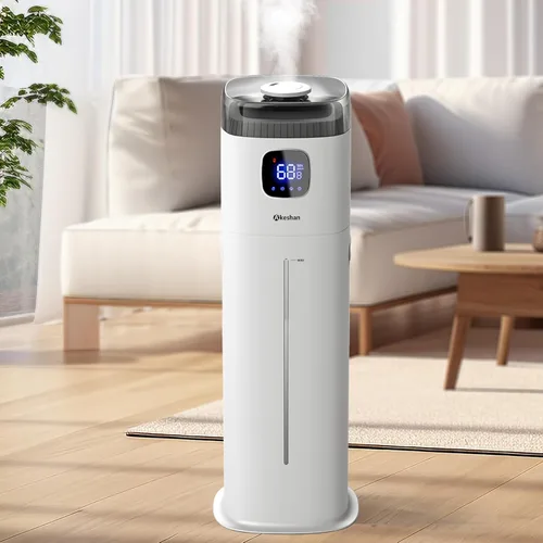 Miniatura 8 de Akeshan Humidificadores Grandes para Dormitorio, 9L/2.5Gal Ultrasónico de Niebla Fría, Relleno Superior Fácil de Limpiar con Velocidad de Niebla