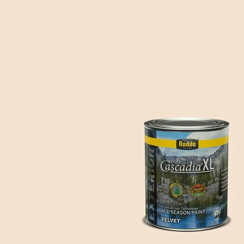 Miniatura 130 de Rodda Paint CASCADIA XL Pintura e imprimación satinada exterior en uno, cuarto de galón, Cantera