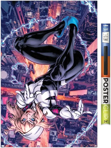 Miniatura 17 de Trends International Póster de pared de Marvel Comics Ghost Spider #1, 14.725 x 22.375 pulgadas, versión premium sin marco