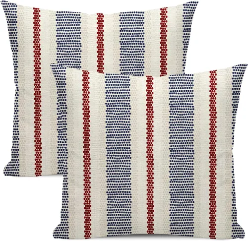 Miniatura 74 de Fundas de Almohada con Estampado de Antílope 16x16 Pulgadas Paquete de 2, Fundas de Almohada Decorativas con Estampado de Piel de Animal Marrón