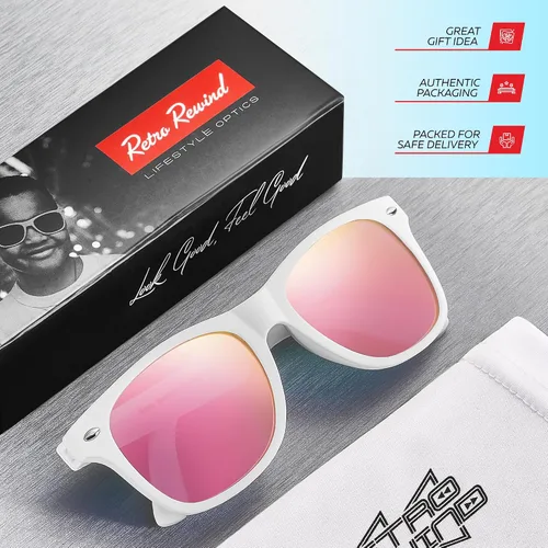 Miniatura 82 de Retro Rewind Lentes de sol para niños y niñas de 3 a 12 años, inastillables, UV400, lentes de sol para niños pequeños
