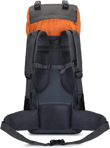 Miniatura 3 de Bseash Mochila impermeable de 60L con marco interno para senderismo, camping, con cubierta para lluvia, mochila grande para viajes al aire libre