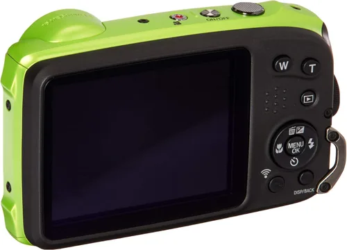 Miniatura 2 de Fujifilm 600019756 FinePix XP120 - Cámara digital Wi-Fi resistente al agua y a prueba de golpes, negro/verde lima