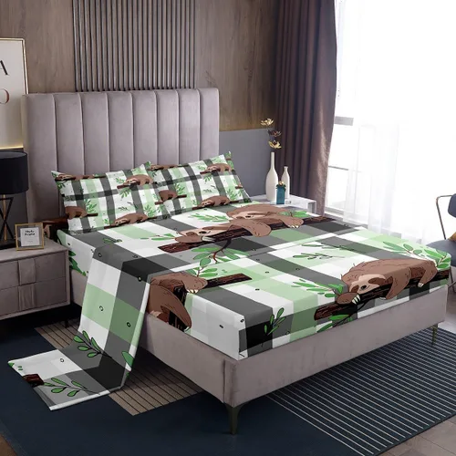 Miniatura 42 de Manfei Juego de sábanas de baloncesto para niños, tamaño individual, juego de ropa de cama temática deportiva para decoración de habitación de niños