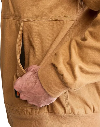Miniatura 6 de Timberland PRO Chaqueta con capucha de lona con forro Gritman para hombre Marrón