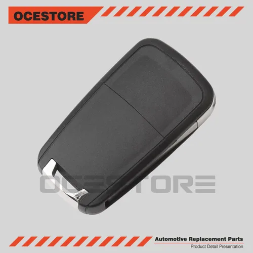 Miniatura 4 de OCESTORE 1 unids 3 botón llavero de coche sin llave Flip Entry Remote 3-btn OHT01060512 reemplazo compatible con Equinox Spark