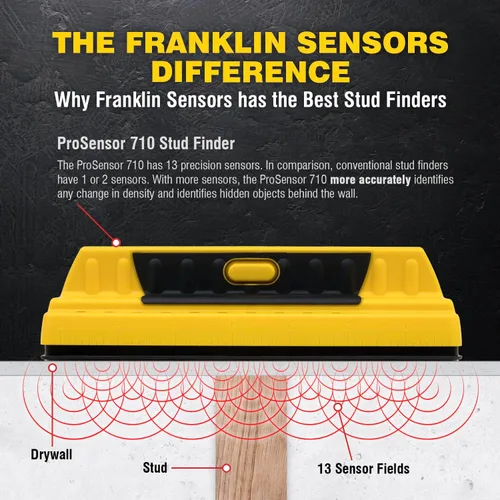 Miniatura 4 de ProSensor 710 Franklin sensores ProSensor 710 sensor de precisión para encontrar clavos Amarillo