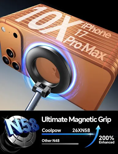 Miniatura 4 de Coolpow【Más Nuevo Soporte Magnético de Teléfono al Vacío para Automóvil Soporte de Montaje【Succión de Vacío Móvil】carmount 2.0 Magsafe Soporte