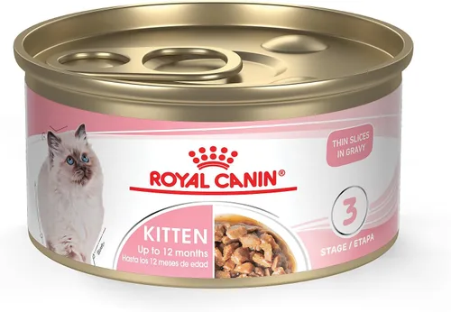 Miniatura 13 de Comida enlatada para gatos, de Royal Canin, salud felina, nutrición instintiva de adultos, rebanadas delgadas en salsa, Paquete de 6