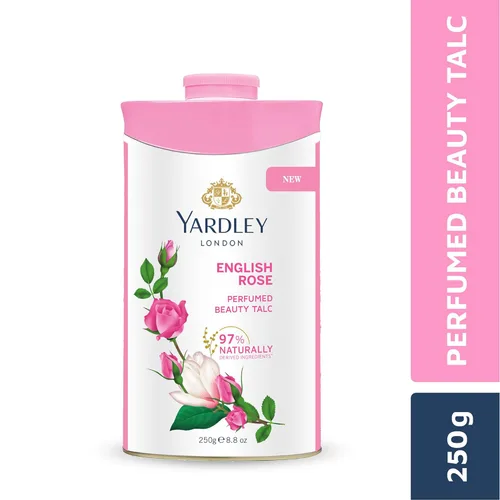 Miniatura 3 de Yardley Talco perfumado de rosa inglesa, 8.82 oz