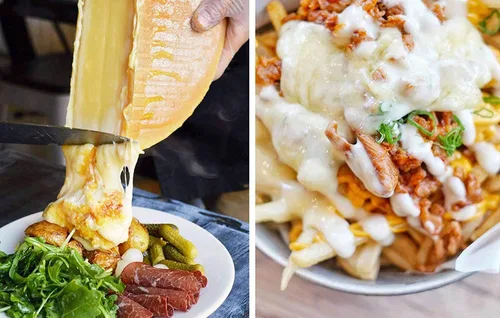Miniatura 8 de Li Bai Raclette Máquina de fusión de queso, dispensador de nachos comercial eléctrico para 2 piezas de media rueda de queso, multifunción, máquina