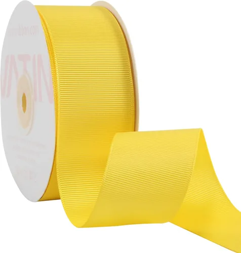 Miniatura 85 de Vatin - Rollo de cinta de grogrén, rollos de 25-50 yardas, perfecto para decoración de bodas, coronas, baby showers, envolturas de paquete de regalo