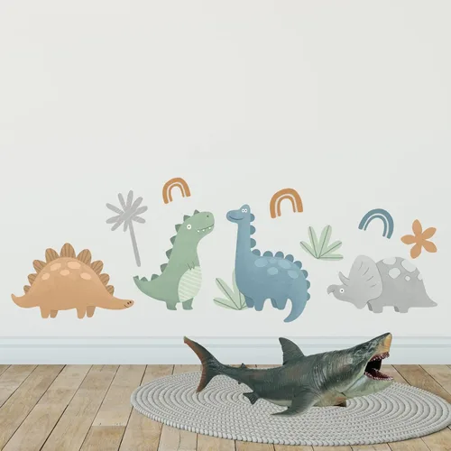 Miniatura 5 de Megatooth - Juguete de tiburón con mandíbulas que se abren el Megalodon de 11 pulgadas, figura de acción realista de animales marinos, ideal