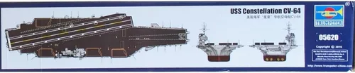 Miniatura 2 de Trumpeter 1:350 - USS Constellation Carrier CV-64