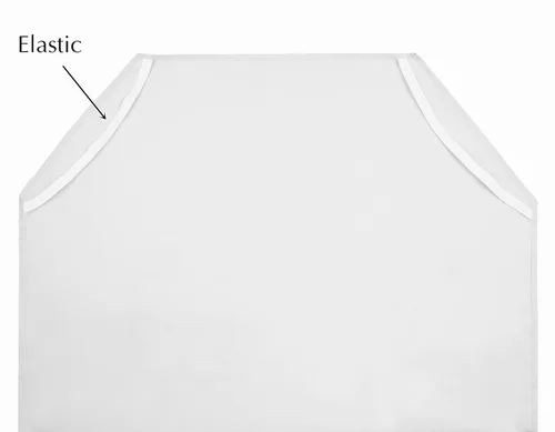 Miniatura 5 de American Baby Company Paquete de 1 sábana de mezcla de algodón y poliéster, sábana para cuna/preescolar, color blanco, 23 x 40, para niños y niñas