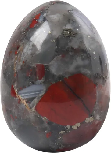 Miniatura 4 de Huevo de piedra pulida para el día de Pascua, palma/bolsillo/preocupación Enegry de cristal curativo, figura Fengshui, piedra lunar de 1.8 x 1.3