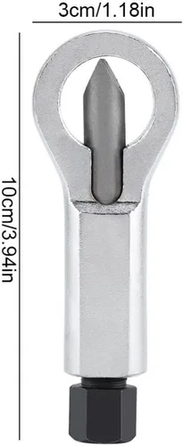 Miniatura 7 de Divisor de tuercas de alta resistencia - Extracción de tornillos pegados/oxidados/juego de galletas de tuercas (#2)