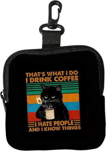 Miniatura 11 de Reusable Storage Pouches Data Cable Bags For Sanitary Products Electronics Accessories Portable Organizers Cable Organizers Storage Bag cartoon cat·