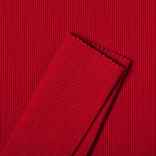 Miniatura 7 de Now Designs Spectrum - Juego de 4 manteles individuales de algodón acanalado, 19 x 13 pulgadas, tamaño grande, color rojo chile, 19 x 13 pulgadas