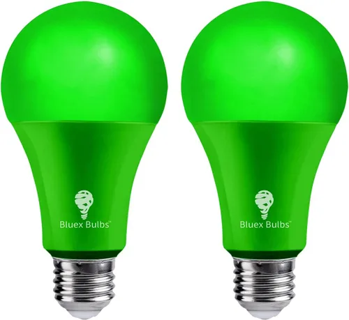 Miniatura 14 de Bluex Bombillas 6 Pack A21 LED Luz Negra, 16 W (equivalente a 120 W) E26 Luz Negra Nivel 385-400nm, Pintura Corporal, Luz LED de Fiesta que Brilla