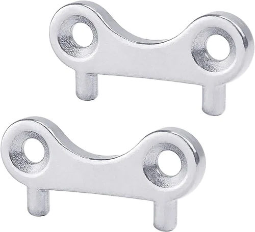Llave de tapa de gas de acero inoxidable, combustible de agua, tanque de agua, llave de repuesto para barco marino, 2 unidades