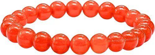 Miniatura 484 de Amazing Gemstone Pulsera de cristal para mujeres y hombres, pulsera de cristal curativo de protección, pulsera elástica con cuentas de piedras