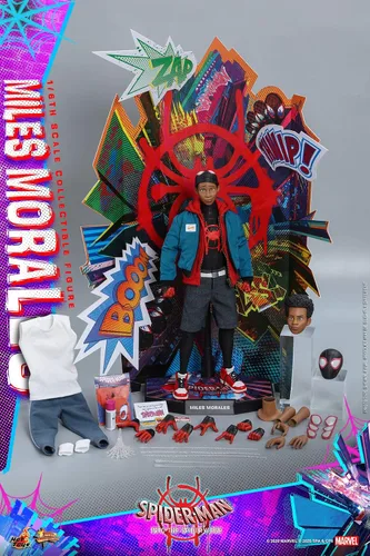 Miniatura 9 de Spider-Man Into the Spider-Verse Escala 1/6 Miles Morales