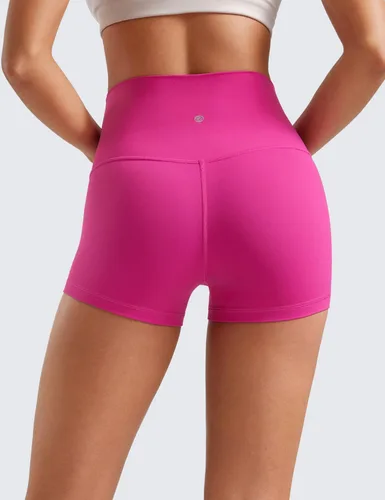 Miniatura 66 de CRZ YOGA Butterluxe - Pantalones cortos de ciclismo de cintura alta para mujer, 2.5 pulgadas, yoga, entrenamiento, elastano, correr, voleibol