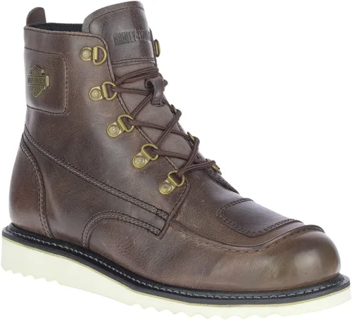 Miniatura 8 de Harley-Davidson Botas Hagerman de motociclista marrón de 5 pulgadas para hombre