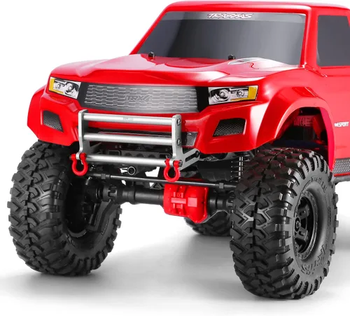 Miniatura 5 de Parachoques delantero RC de aleación de aluminio para 1/10 SCX10 o TRX-4 Crawler Cars Plata