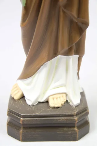Miniatura 6 de Vittoria Collection Figura de escultura italiana de San José del Trabajador de 16 pulgadas, fabricada en Italia para interiores y exteriores