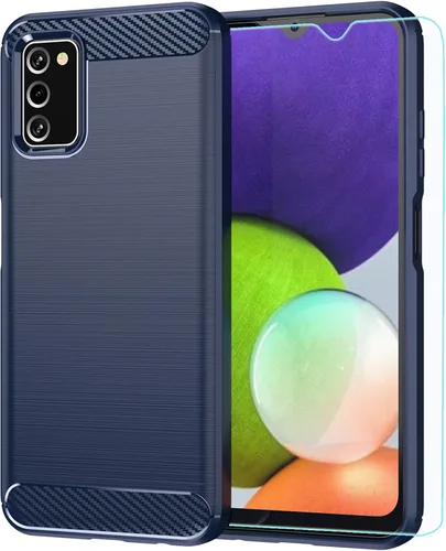 Miniatura 9 de M MAIKEZI Funda para Samsung A03S, Galaxy A03S con protector de pantalla HD, absorción de golpes flexible de TPU parachoques de goma suave