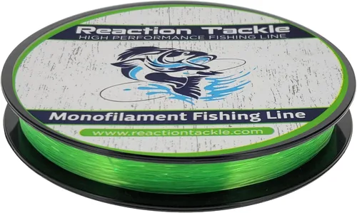 Miniatura 19 de Reaction Tackle Línea de Pesca de Monofilamento - Nylon Mono Fuerte y Resistente a la Abrasión, Lanzamiento Suave y Largo - Baja Memoria - Línea