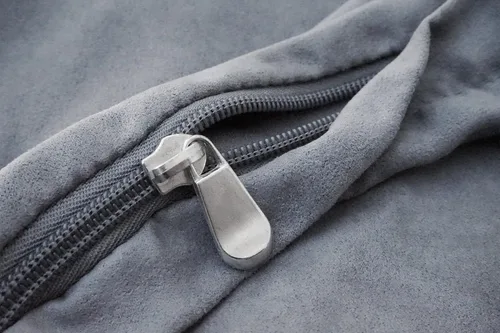 Miniatura 2 de Dogbed4less 35 x 20 x 4 pulgadas. Tamaño pequeño y mediano: funda de repuesto externa de tela de gamuza en color gris con forro de cremallera