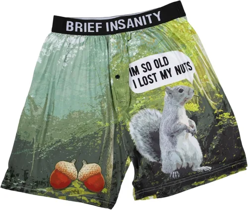 Miniatura 38 de BRIEF INSANITY Funny & Comfy Boxer Shorts and Pajama Pants for Men & Women Novelty Graphic Underwear & Loungewear