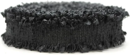 Miniatura 19 de CRAFTMEMORE Cinta de encaje de tweed de lujo, adornos de tela bordados, apliques bordados, manualidades de costura para disfraces
