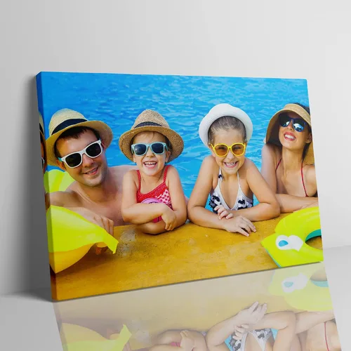 Miniatura 9 de Chexin Impresiones en lienzo personalizadas con tus fotos, imágenes personalizadas personalizadas para familia, boda, festival, mascota, póster, 8 x