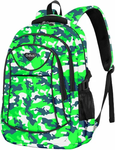 Miniatura 12 de Mochilas ligeras casuales para niños y niñas, mochilas escolares, mochila para laptop de 15 pulgadas, bolsa de viaje