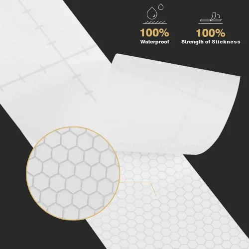 Miniatura 3 de Cinta Reflectante DOT-C2 de 2" X 100 Pies - 6" Roja x 6" Blanca Cinta Reflectora de Conspicuidad Impermeable - Tiras de Pegatinas de Seguridad