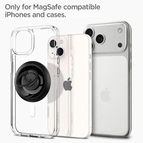 Miniatura 2 de Spigen para MagSafe Soporte de Agarre para Teléfono, Anillo O-Mag (MagFit) Compatible con iPhone 17/16/15/14/13/12 Air/Pro/Pro Max, Pixel 10 Series